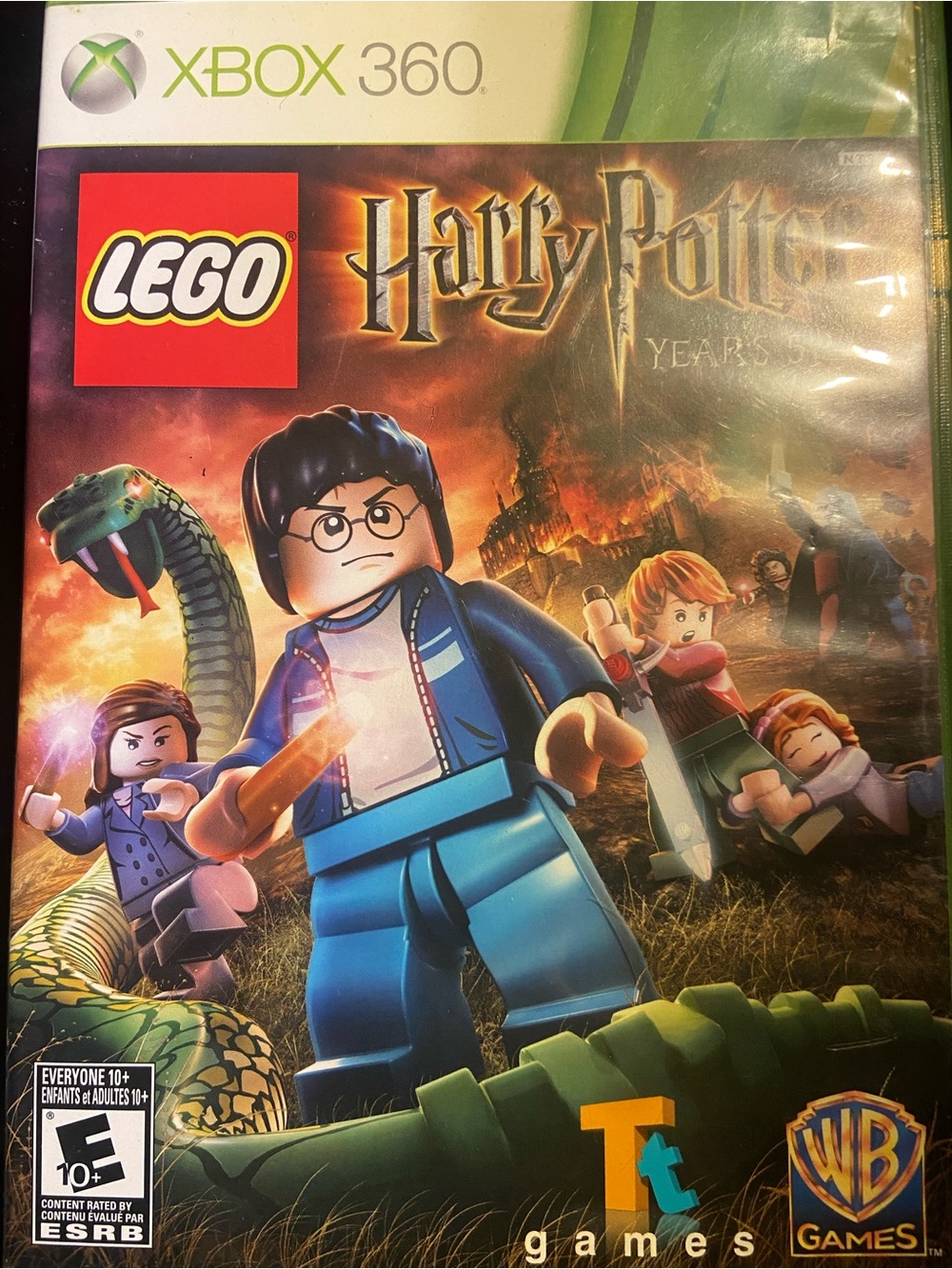 Lego Harry Potter Xbox 360 Mini Figures Video Game